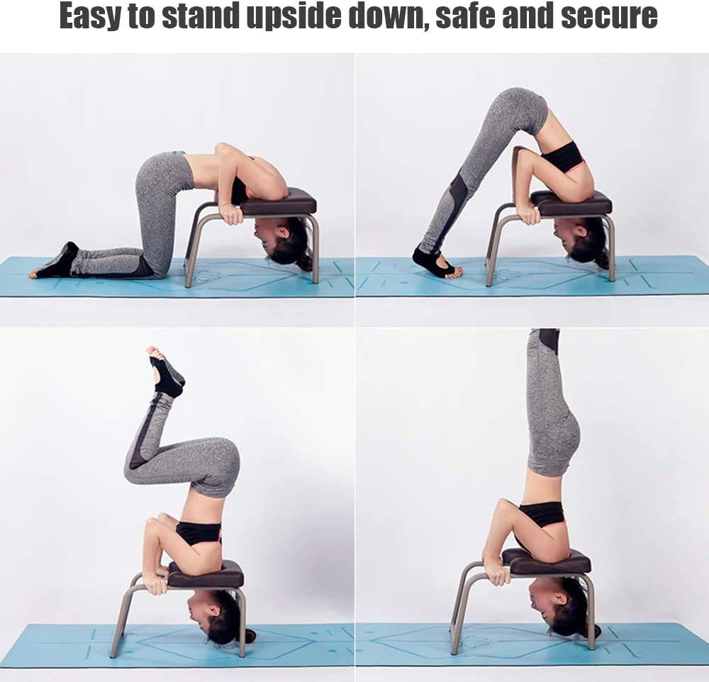 Amazon | ヨガ倒立チェア デスクトップ 体操 逆上がり補助器 逆立ち