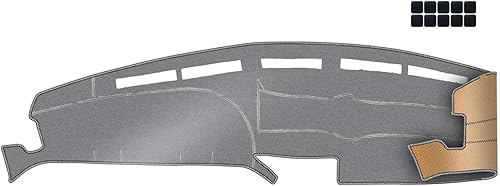 Cubierta de salpicadero Dacron mejorada para 1992 1992 1993 1994 1995 1996 Fo-rd F-150F-250F-350Eficaz antirreflejos, reduce la reflexión,