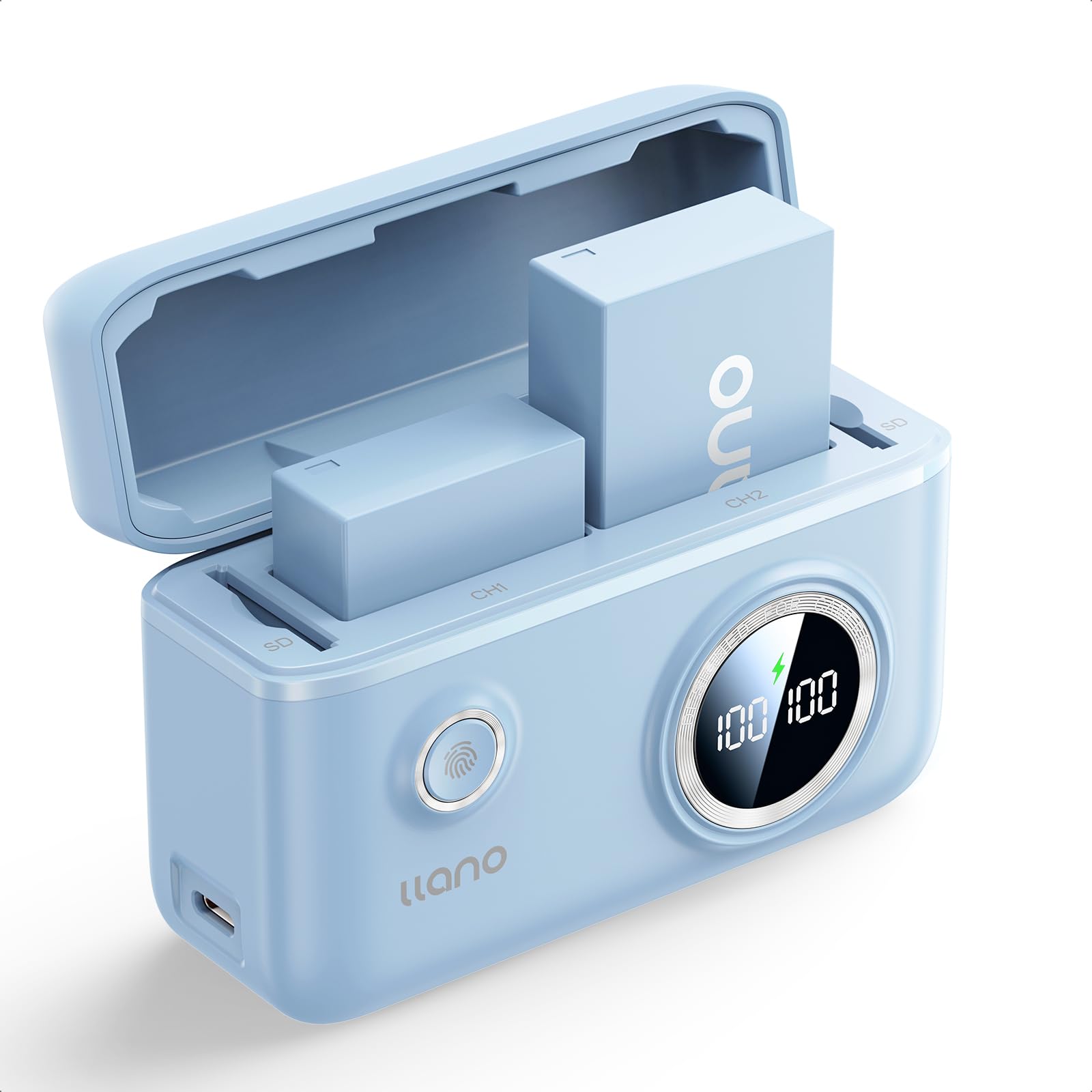 Amazon.com: llano 2-Pack NP-W126S Batteries and Fast Charger for