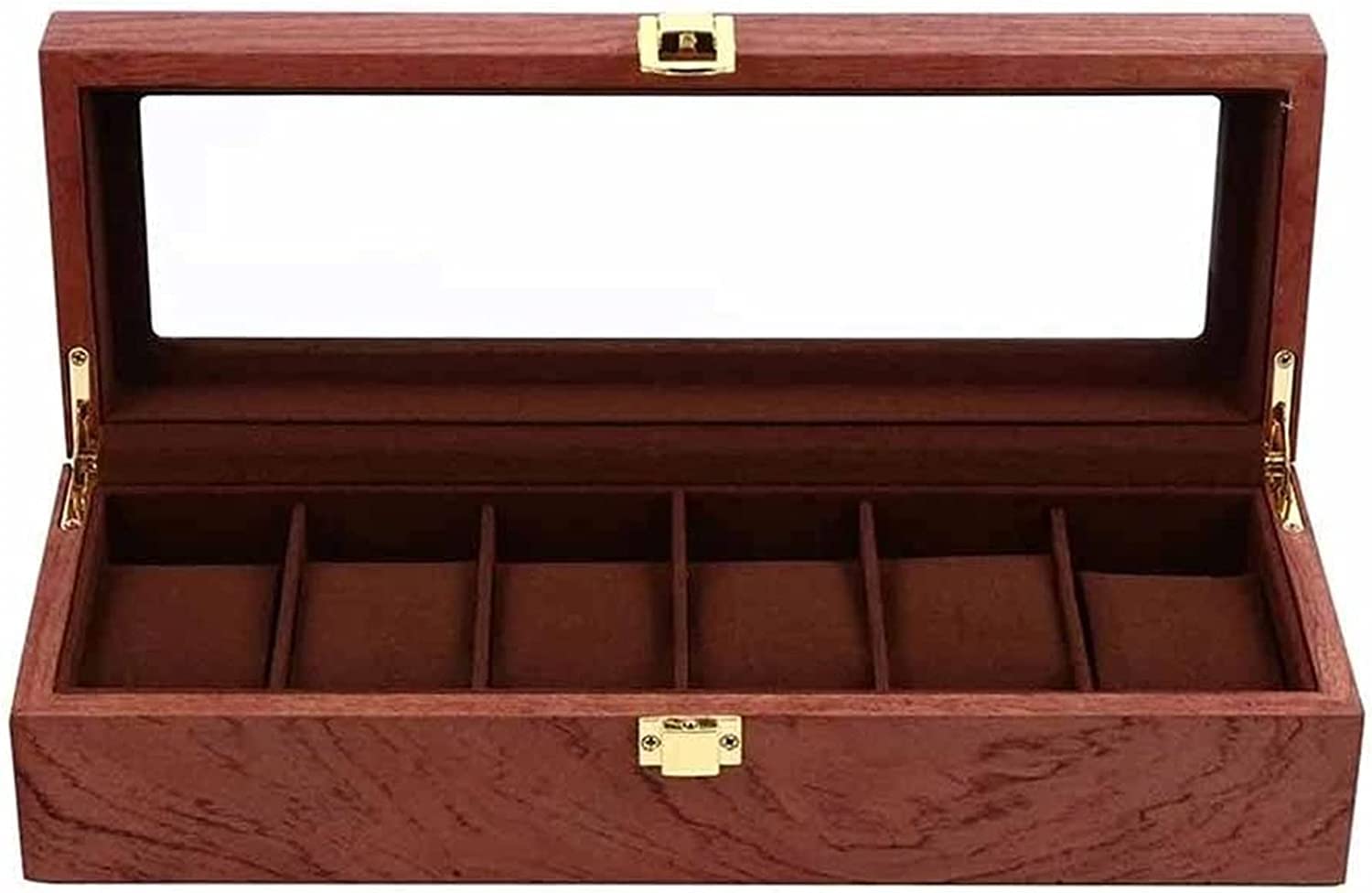 TIANQIHAO 1 Piece Wooden Watch Storage Box Durable Practical Watch Box Watch Display Box