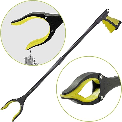 Miniatura 6 de Kit de cadera para reemplazo total de cadera, bocina de zapato, herramienta de agarre plegable de 32 pulgadas, palo de vestir y ayudante de