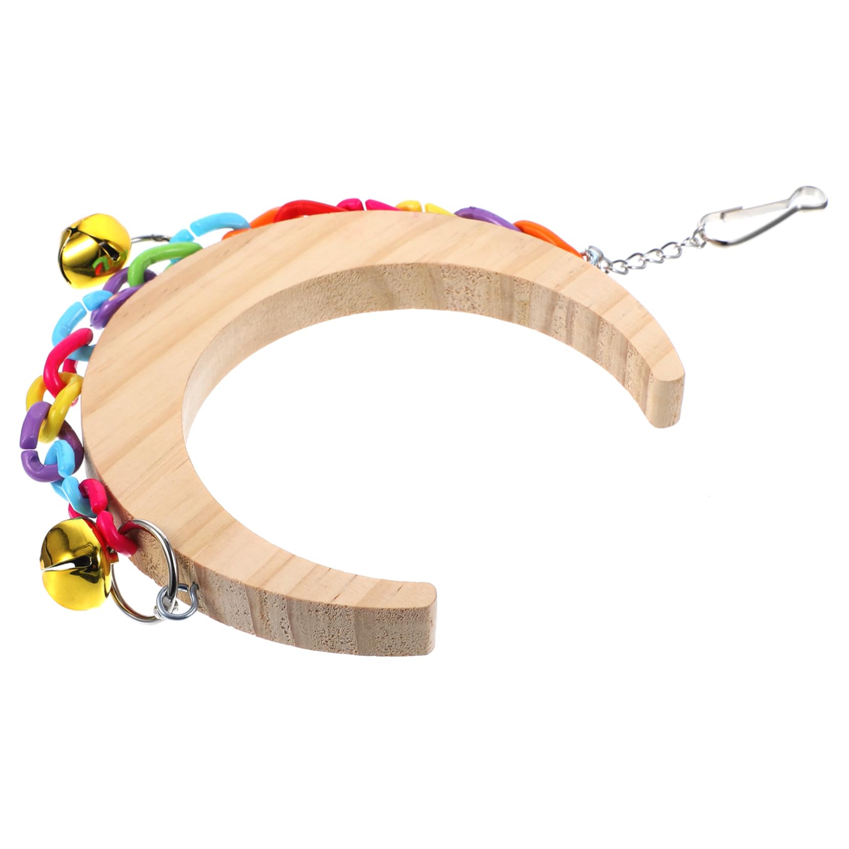 CIYODO Bird Shape Hanging Accessory for Parrots and Birds Promotes Exercise Coordination and Entertainment for Bird Cages and Play Areas