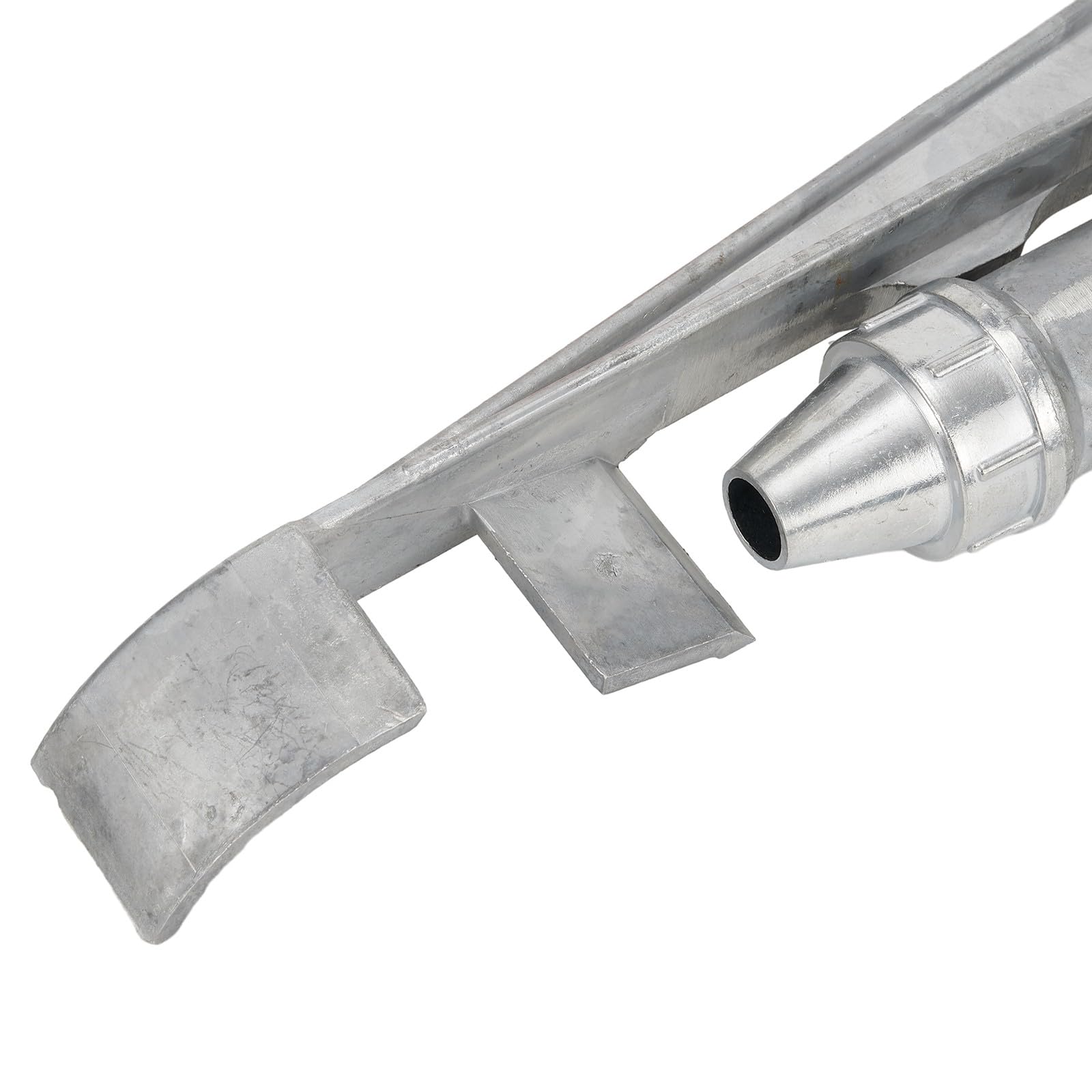 EasyByMall Rociador de riego agrícola de 2 pulgadas, boquilla de pulverización de aleación de zinc ajustable de 360° para riego de césped, jardín de granja, presión de 4 a 6 kg
