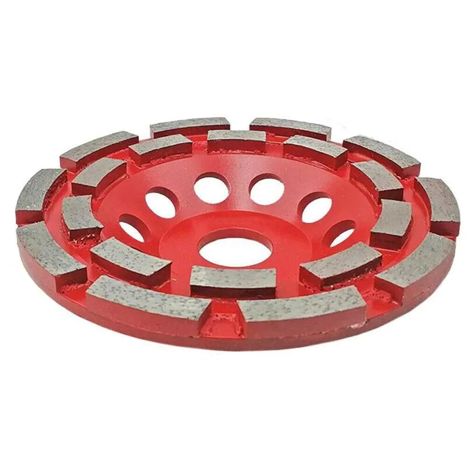 5 inch Double Row Diamond Grinding Cup Wheel for Concrete Granite Marble Masonry