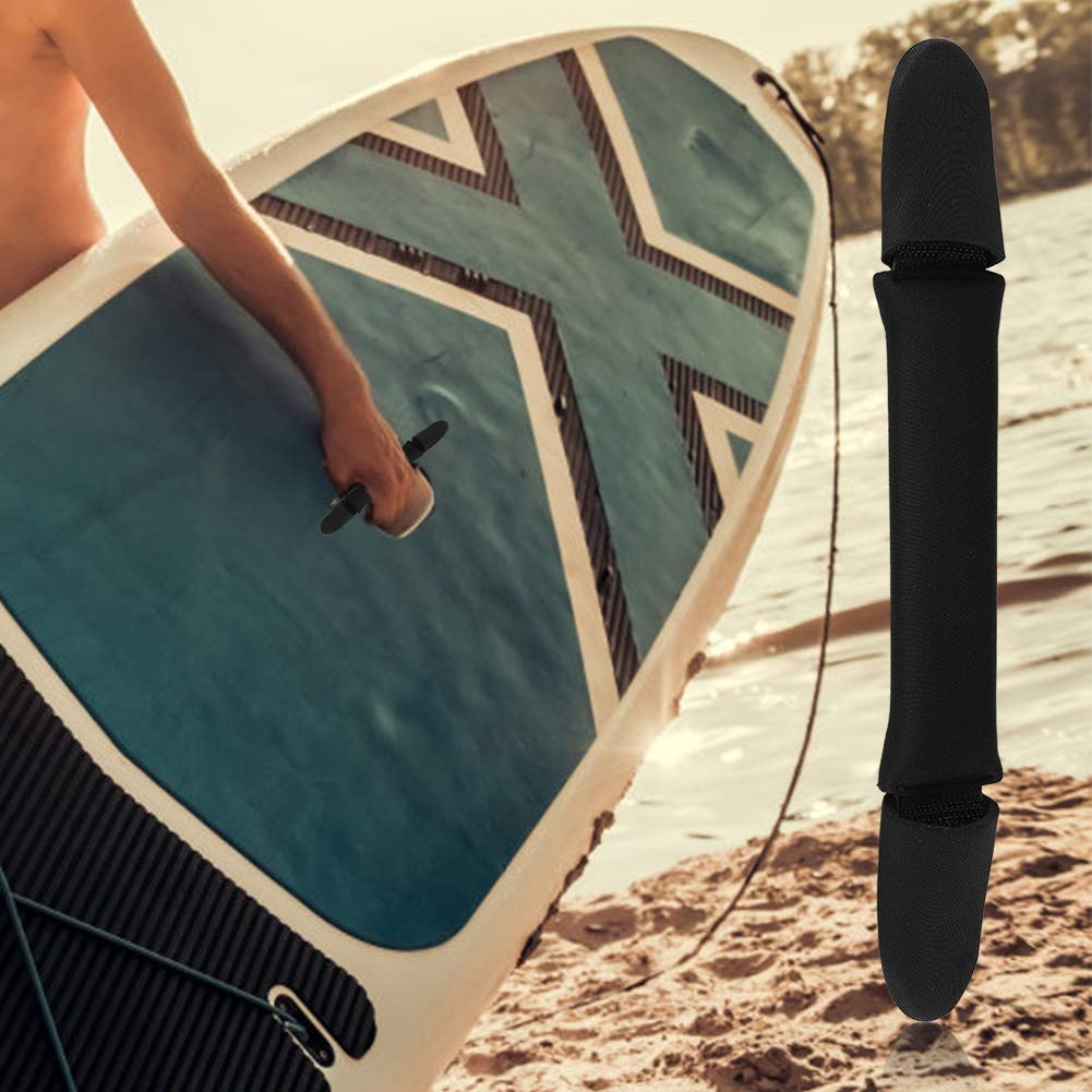 Surfboard Handle,Neoprene & PU Paddle Board Carry Strap Kayak Surfboard Paddle Board Handle Lifeguard and Bodyboard Webbing Handle for Surfing Lovers,29 * 4cm / 11.4 * 1.6inch