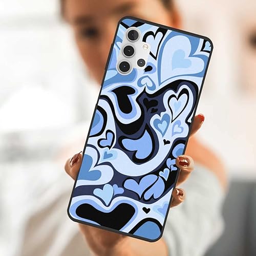 Miniatura 7 de Funda para teléfono Samsung Galaxy A32 5G, diseño estético lindo a prueba de golpes, antideslizante, delgada, suave, con diseño de corazón de amor