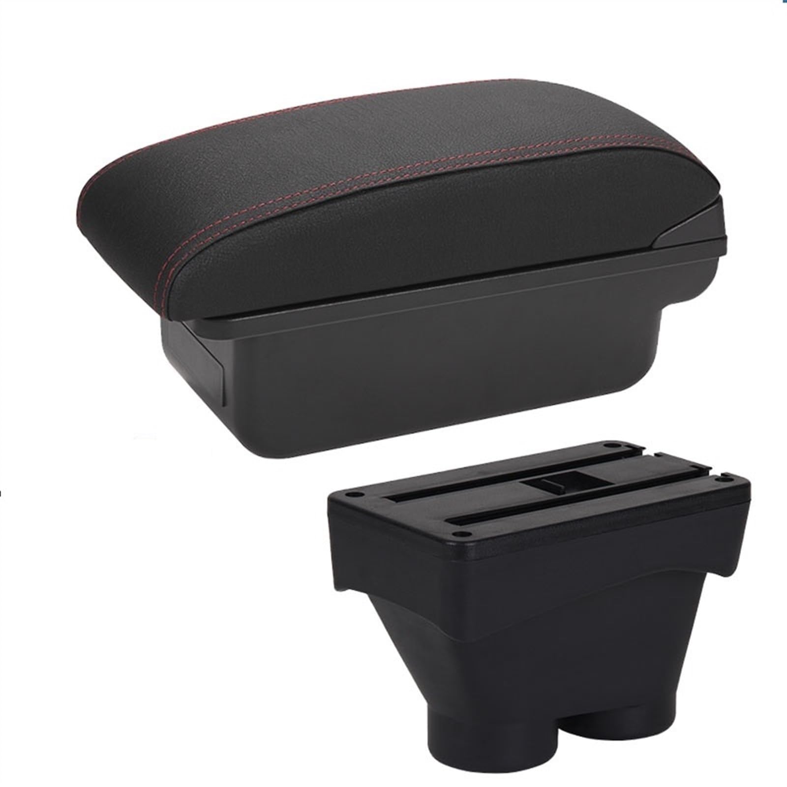 Boîte Rangement Pour Console Centrale De Voiture Accoudoir Pour Peugeot 208 2012-2018 Accessoires(Type D)