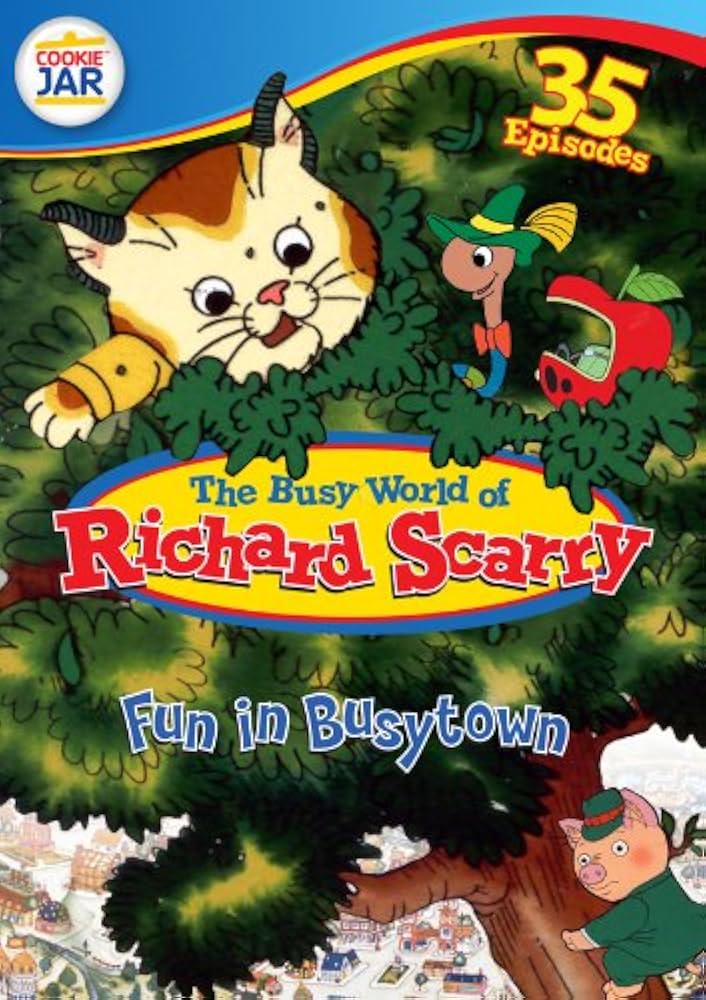 Amazon.com: The Busy World of Richard Scarry: Fun in Busytown