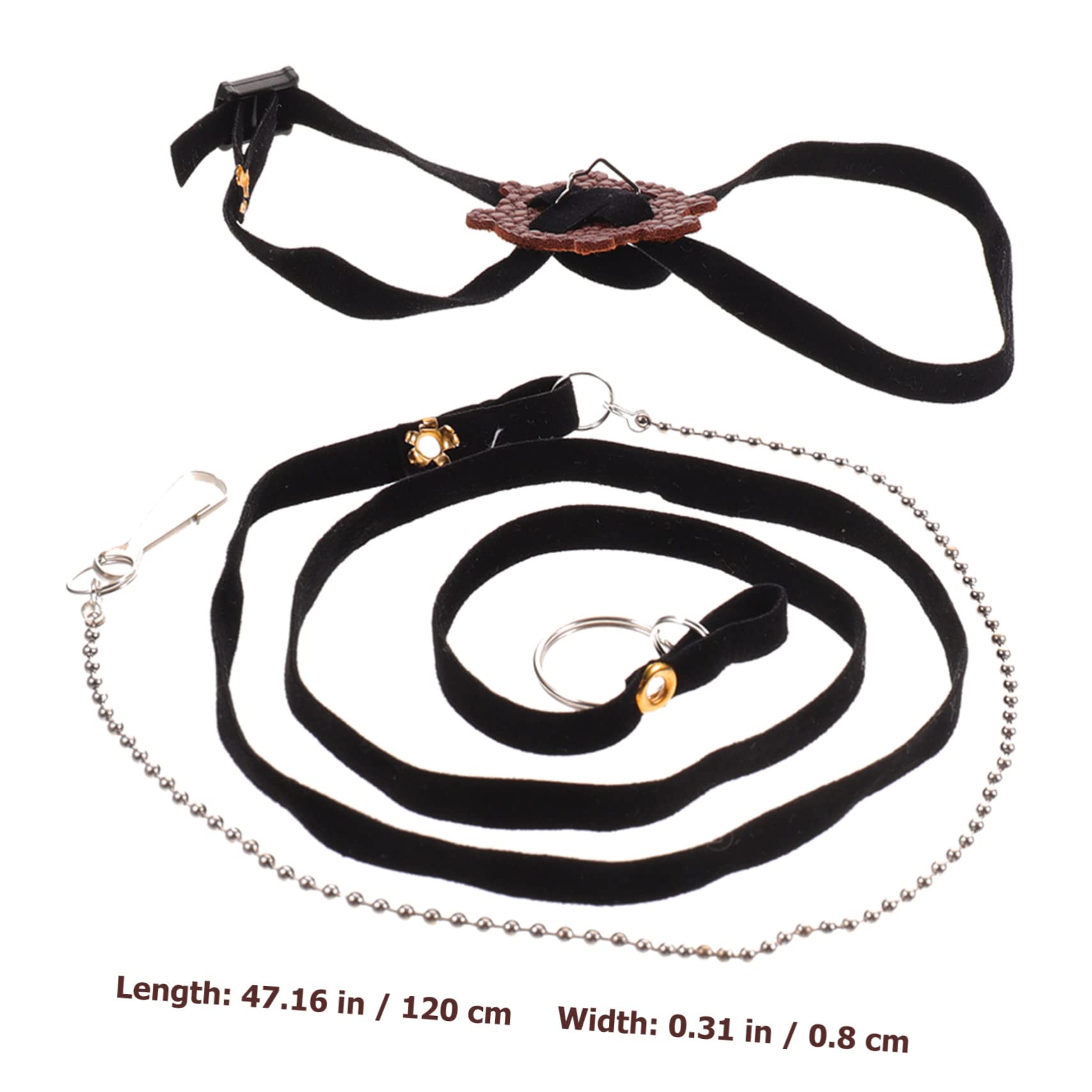 HOLIDYOYO Turtle Leash Training Leash for Outdoor Tortoise Loop Design Easy to Carry and Store 1pc