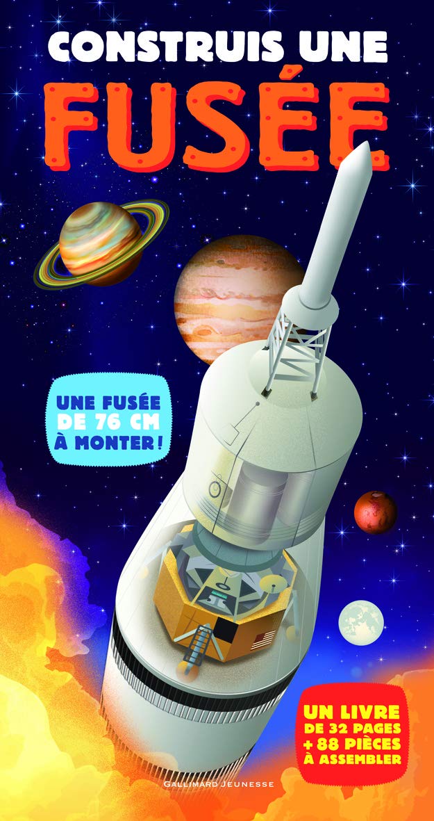 Gallimard Jeunesse Construis une fusée