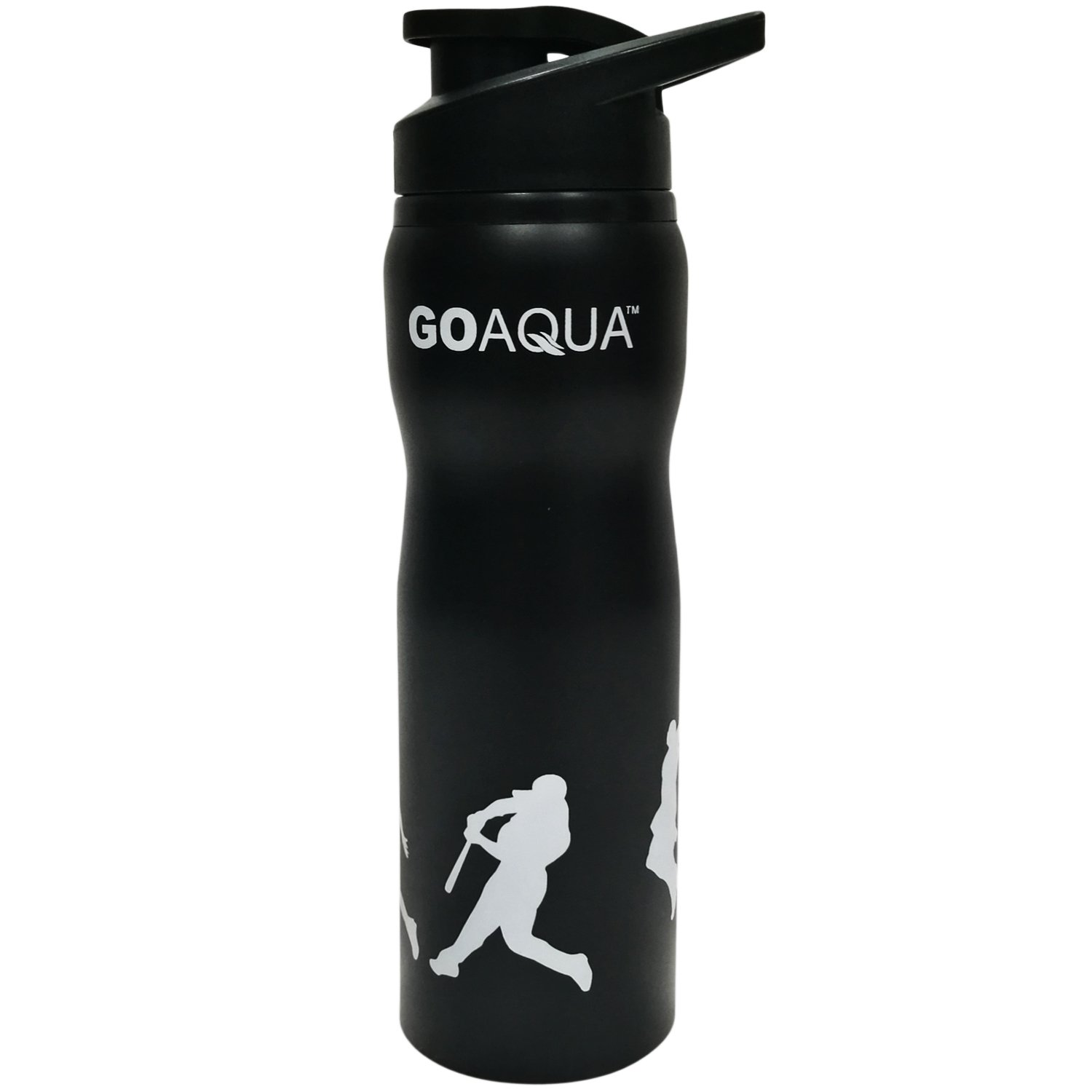 GoAqua SB-104 Stainless-Steel Sports Water Bottle, 750ml, Black (B071FDRP6R) Amazon Price History, Amazon Price Tracker
