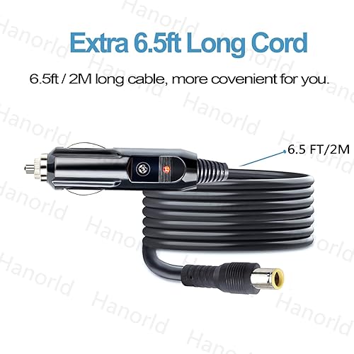 Miniatura 4 de Adaptador de cargador de coche de repuesto para estación de energía portátil EBL 300 500 Voyager 1000 Power Station Solar Generator Power Adapter