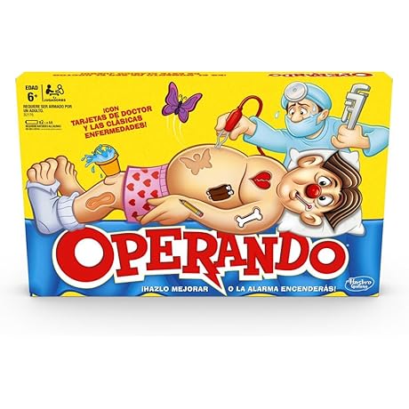 Hasbro Gaming Twister Classic Operation Game