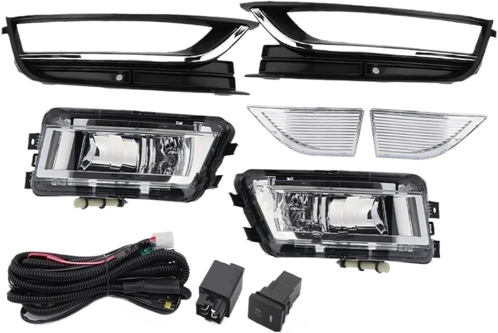Car Headlight Assemblies Headlight Assembly for VW For Passat For B7 2010-2015 Fog Lights Headlights Front Bumper Lamp
