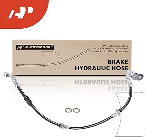 Miniatura 8 de A-Premium Manguera hidráulica de freno delantero compatible con modelos seleccionados de Chevy y Suzuki - Tracker 1999-2004, Grand Vitara 1999-2005,