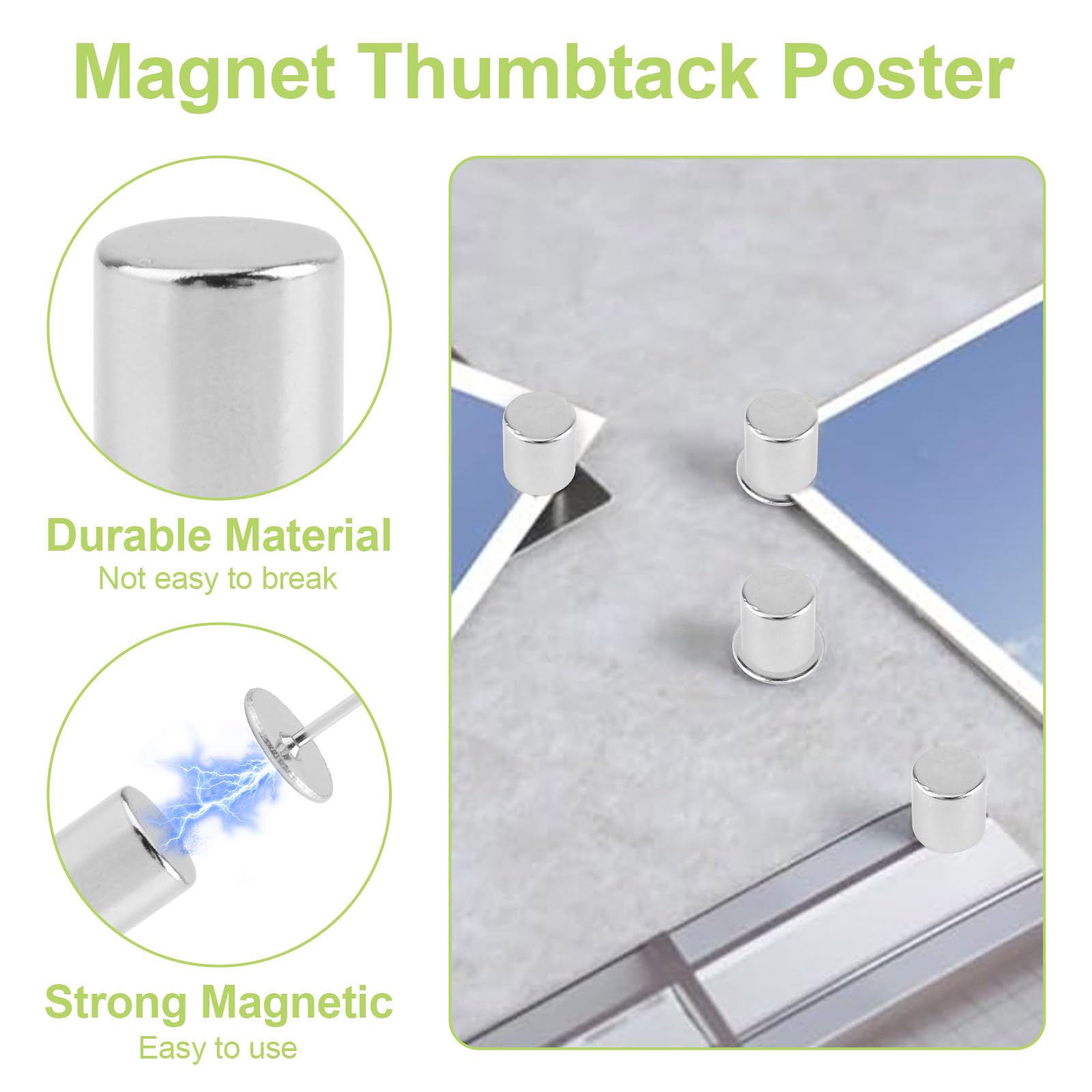 UFURMATE Magnetic Push Pins - Image 3