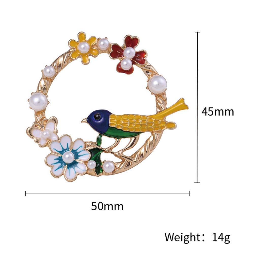 Eleganckie broszki przypinki kryształowa broszka ze zwierzęciem ptak przypinka do klapy dla kobiet mężczyzn Jewelrye wielokolorowe broszki kryształowa szpilka