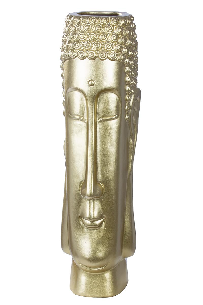 Vase Bouddha XL doré 58 cm Casablanca une statue majestueuse pour décoration chic