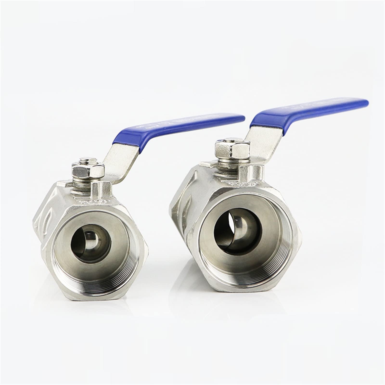 TREDSWQCV Stainless Steel BallValve SS304 Ball Valve 1/4 Quot; 3/8 1/2 3/4 1 1-1/4 1-1/2 Female BSP With Vinyl Handle Thread Valves 1Pcs(0.5 Inch)