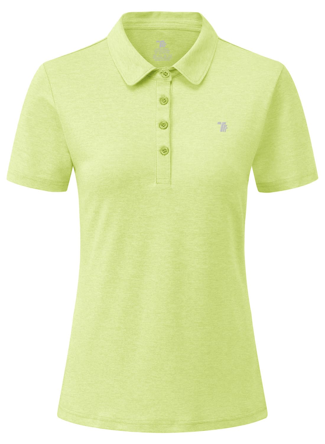 YSENTO Damen Golf Poloshirt Kurzarm Polohemd Schnelltrocknend Atmungsaktiv Sport Tennis Lady-Fit T-Shirts