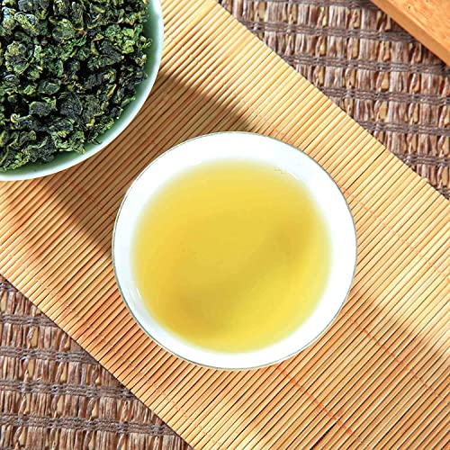 Luxtea Chinese Top10 Famous Tea – Anxi Tie Guan Yin / Iron Mercy Goddess / Tieguanyin Green Oolong Tea – Grade Aa (High Grade) #TOP6