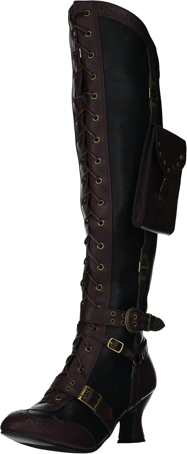 Ellie Shoes Women's 254-INGRID Fashion Boot, Black, 6
