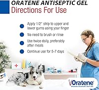 Vista 5 de Pet King Brands ZYMOX Oratene Gel Bucal Sin Cepillo para Perros y Gatos, 1oz