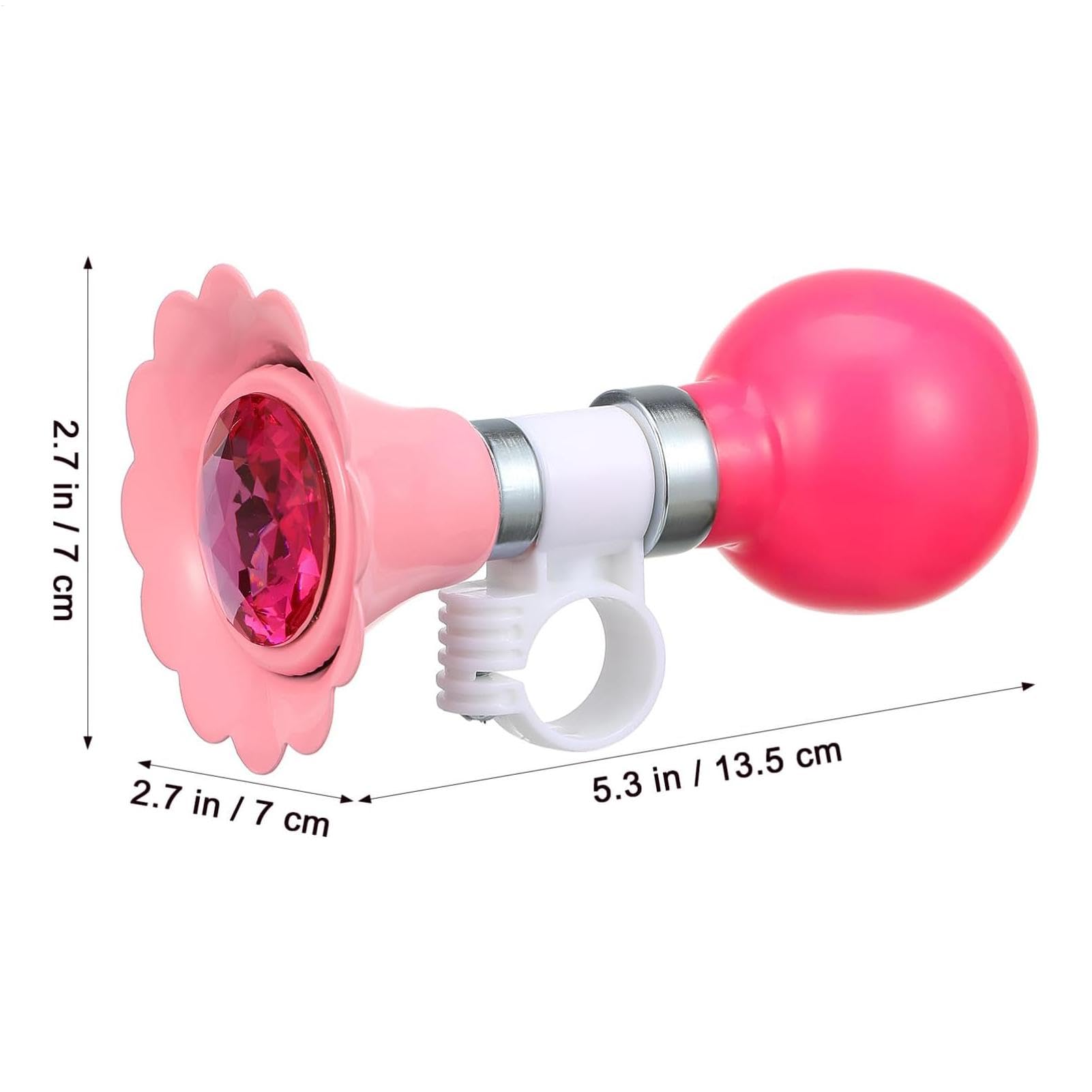 Bocina de bicicleta para niños, manillar de patinete, bocina de aire para apretar, bocina de ciclo de sonido fuerte para niños, niños, niñas