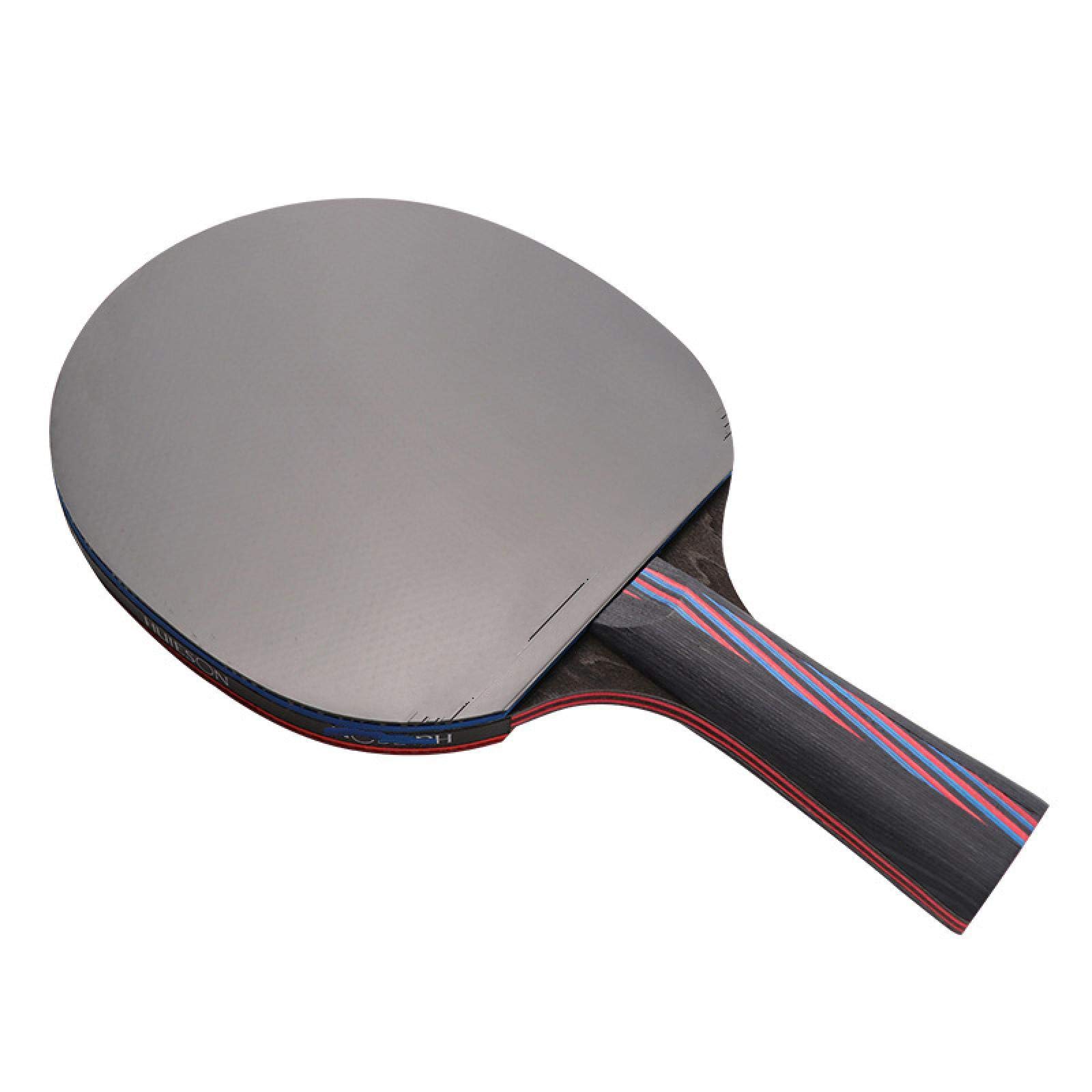 Nano Carbon Fiber 9,8 Blade Powered Pips-In Rubber Paddle do(Long Hands)