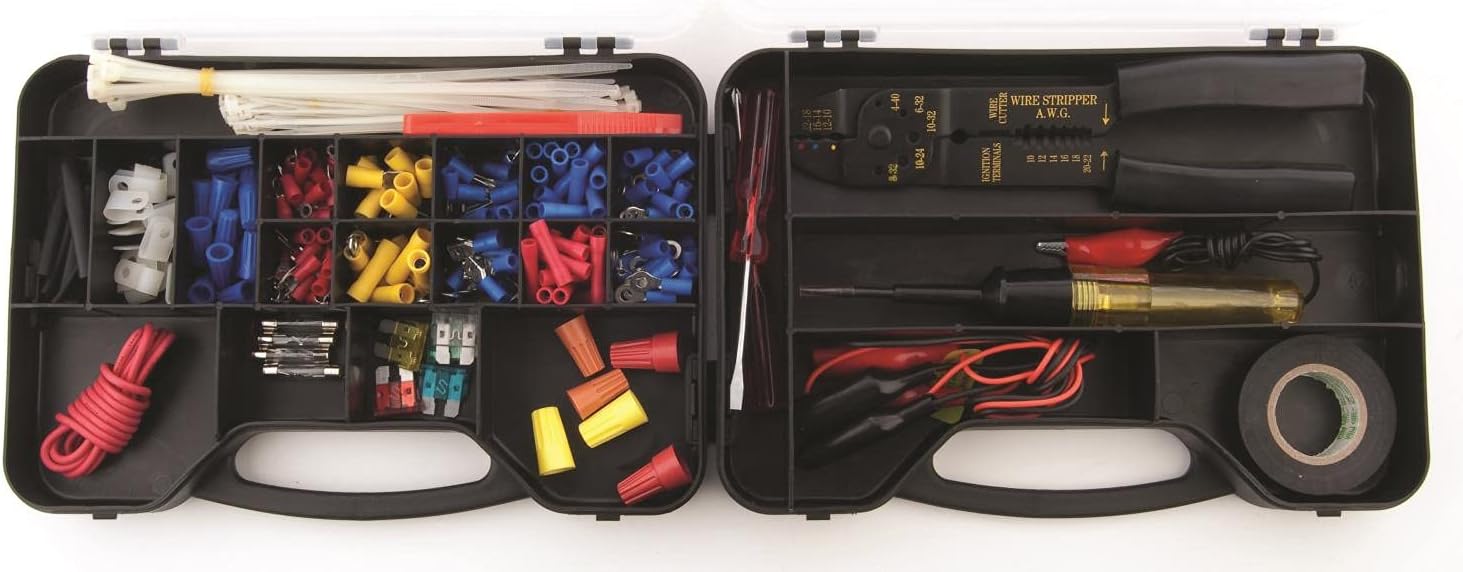 JEGS Electrical Repair Kit Includes Carrying Case 285
