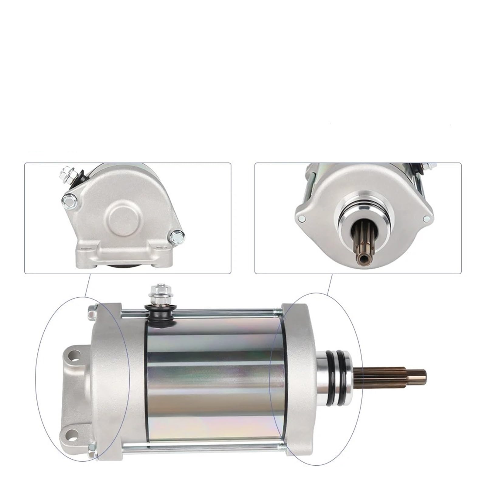 Démarreur pour Polaris Ranger, Crew, RZR, General XP 4 900 1000 12V 4014037 4014548 19487 Démarreur électrique pour Moteur de Moto