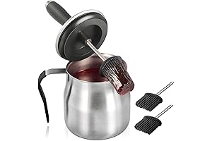 BBQ Basting Pot and Brush Set: Grill Master's Essential Companion