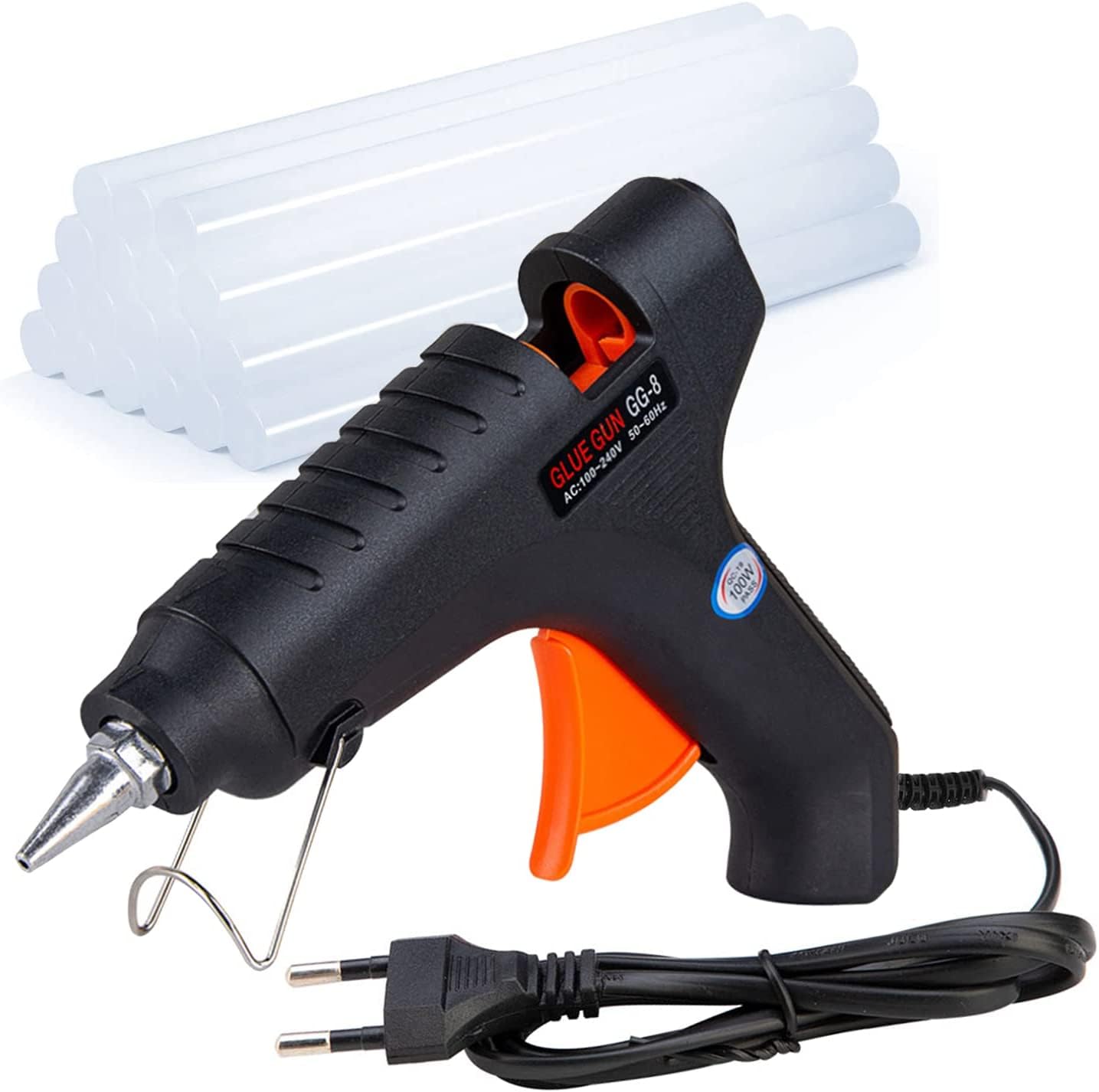 Robustline - BIG SIZE (Glue Gun 40W with Glue Sticks 25Pcs (11mm))