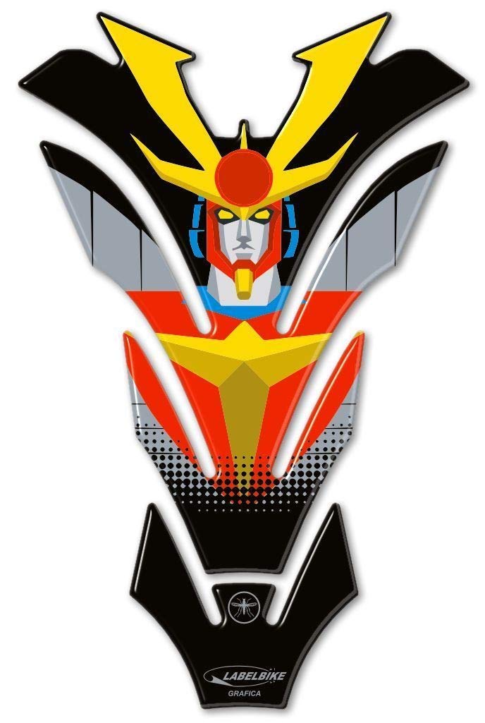 labelbike - DAITARN 3 3D Resin Tank Pads for Motorcycle Tank