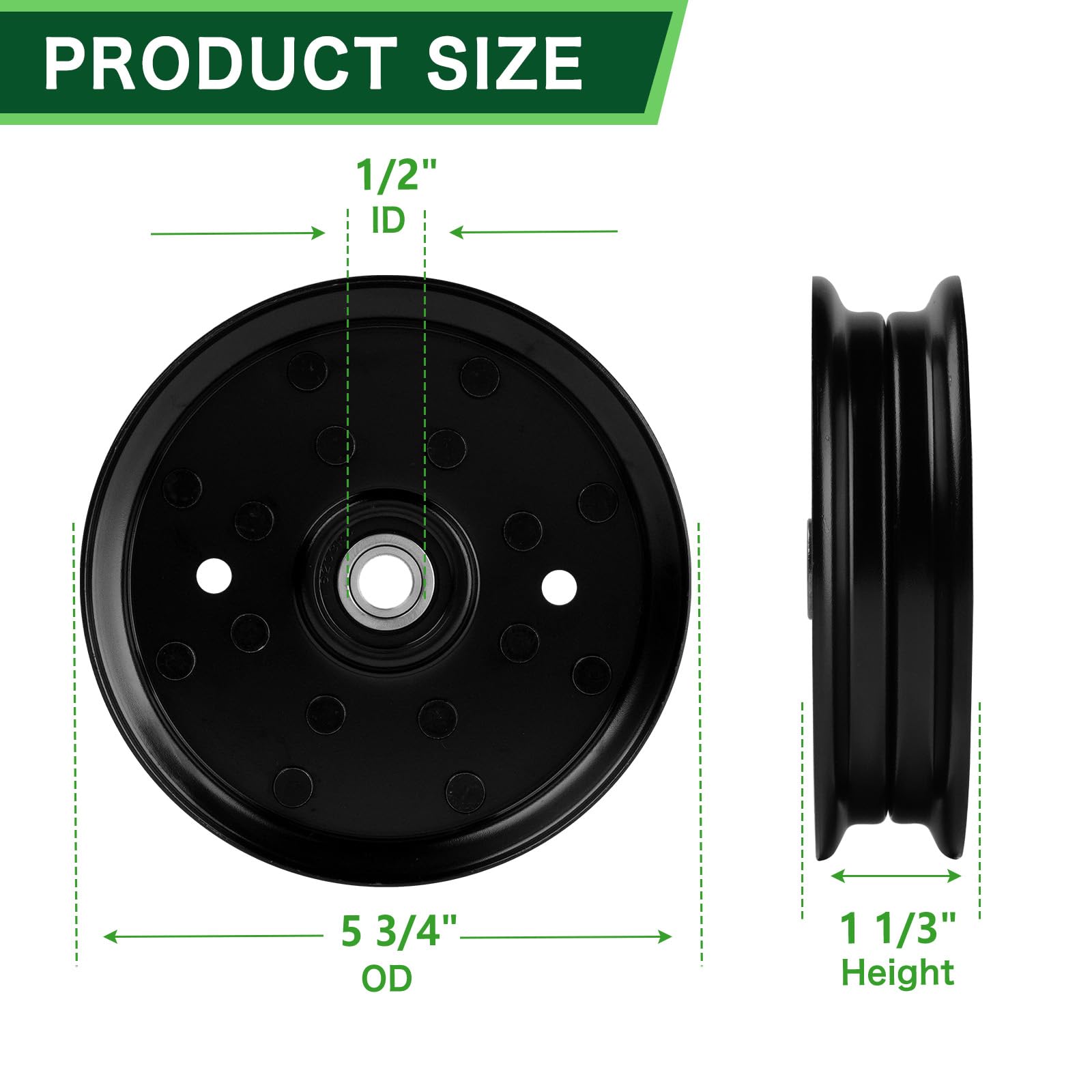 エルフモール Amazon.com : TENGMUJX 604792 Deck Flat Idler Pulley Replaces 280