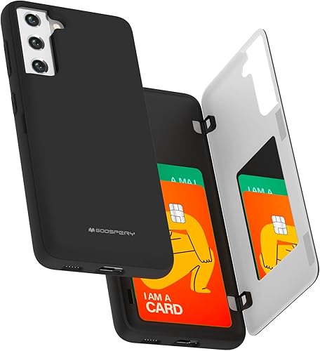 Miniatura 471 de GOOSPERY Parachoques magnético para puerta compatible con Galaxy S23, tarjetero tipo cartera, cierre automático, protección de doble capa resistente