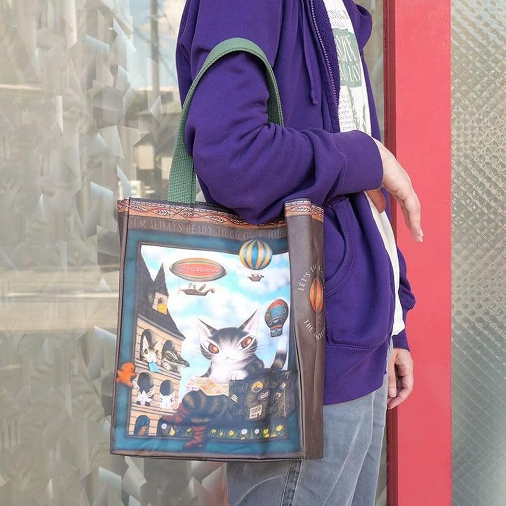 もか　メルヘン猫　レッスンバッグセット もか メルヘン猫 レッスンバッグセット 猫 - レッスンバッグの