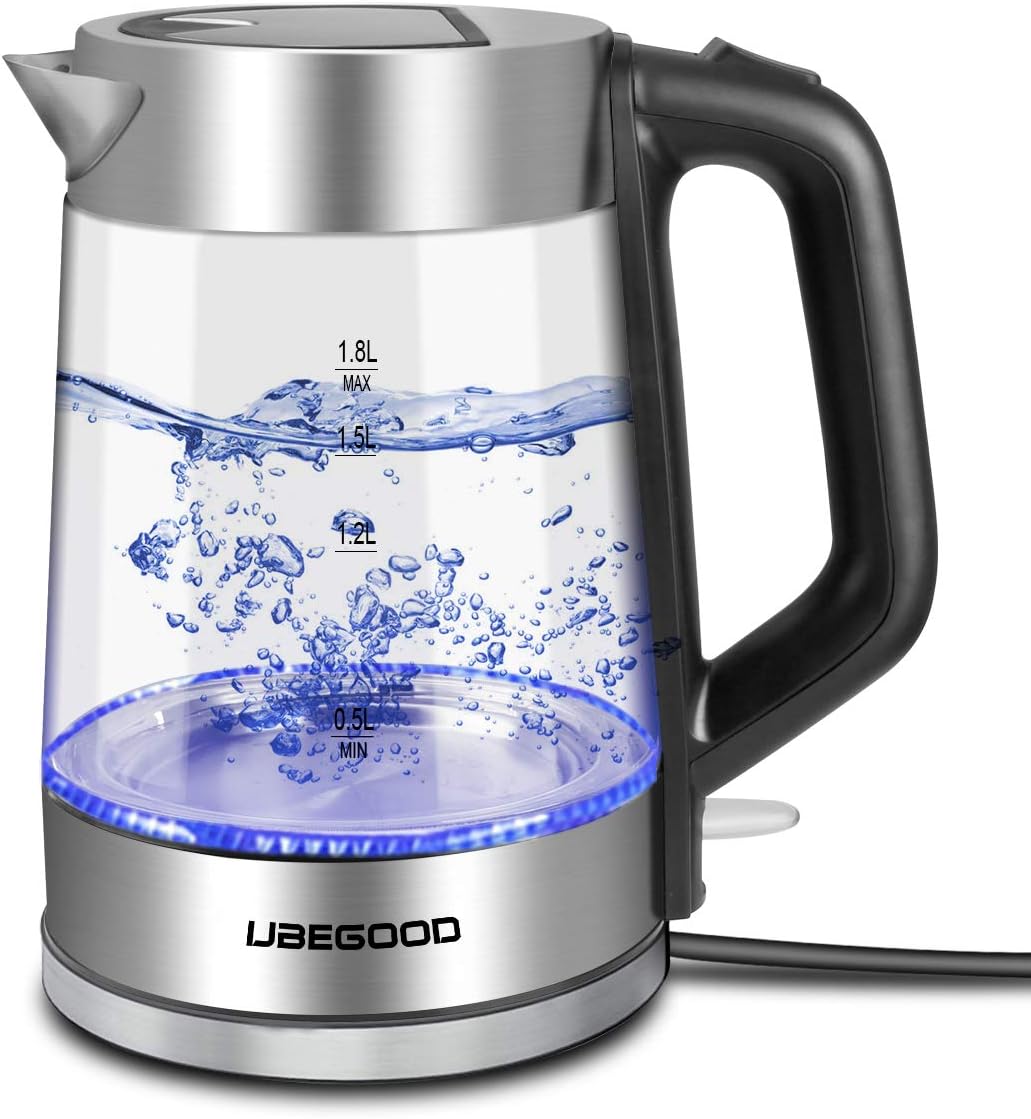 bollitore elettrico tutto vetro