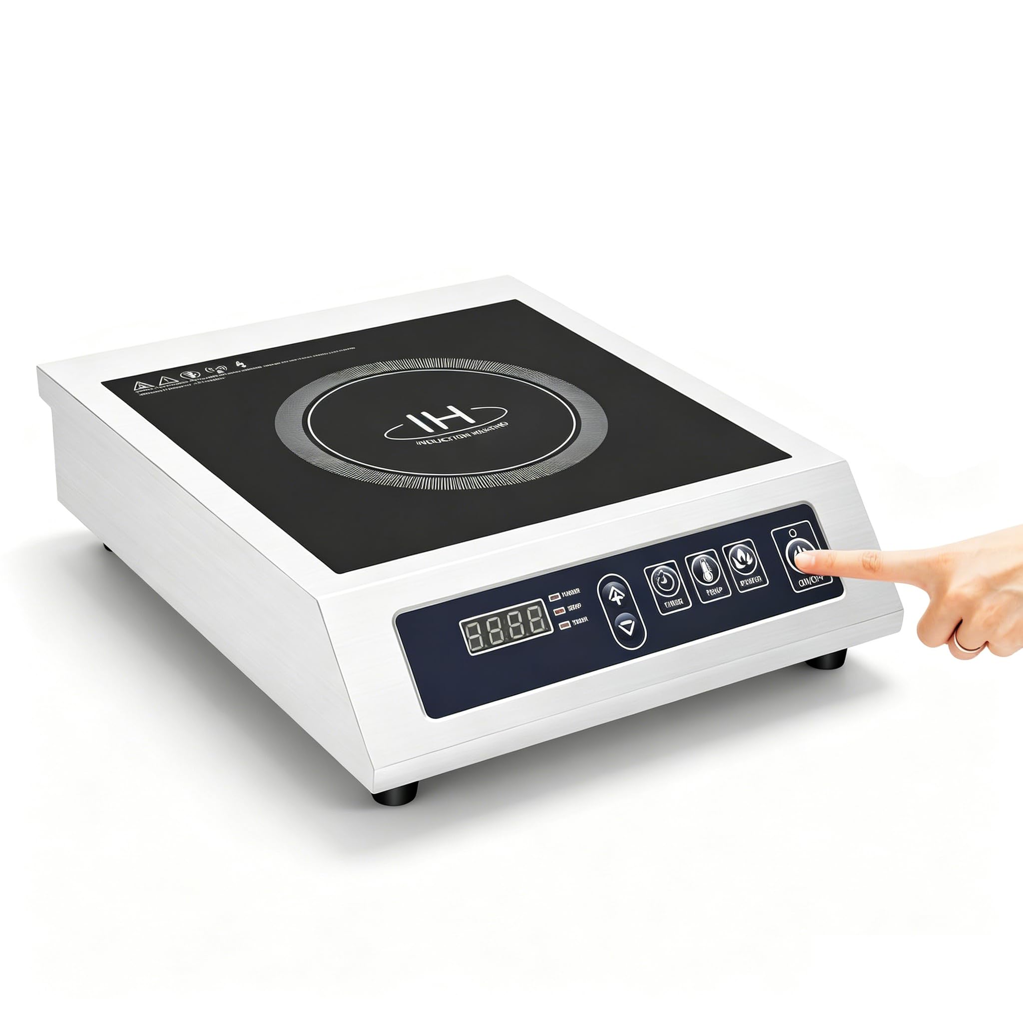 400-3500W 1 Professional Induction Hob Professional Induction Hob Professional Induction Hob Single Induction Hob 60-300℃ Single Induction Hob