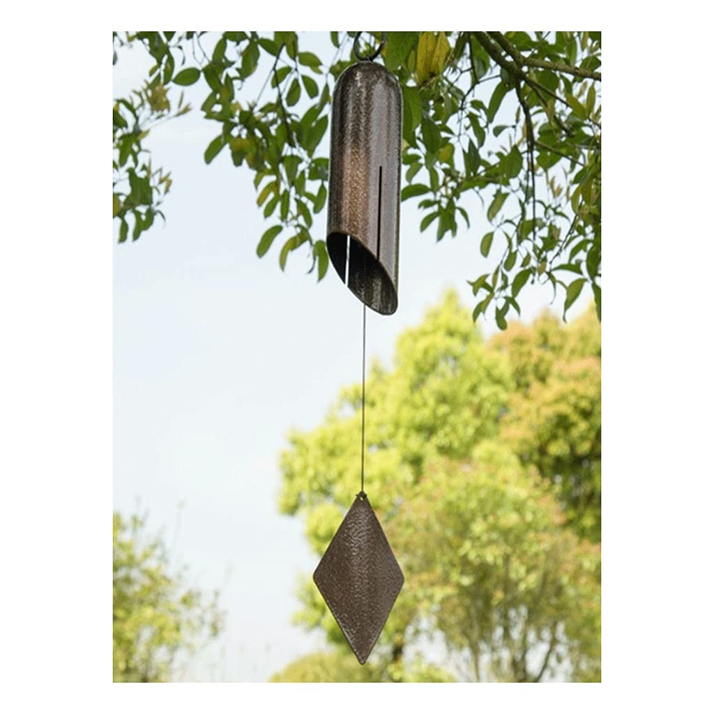 Carillons éoliens Vents de fonte à la main carillons de jardin décor de jardin en métal suspendu vent cloche extérieure décoratif décoratif ajustement apaisant cadeau de mélodie Décoration idéale