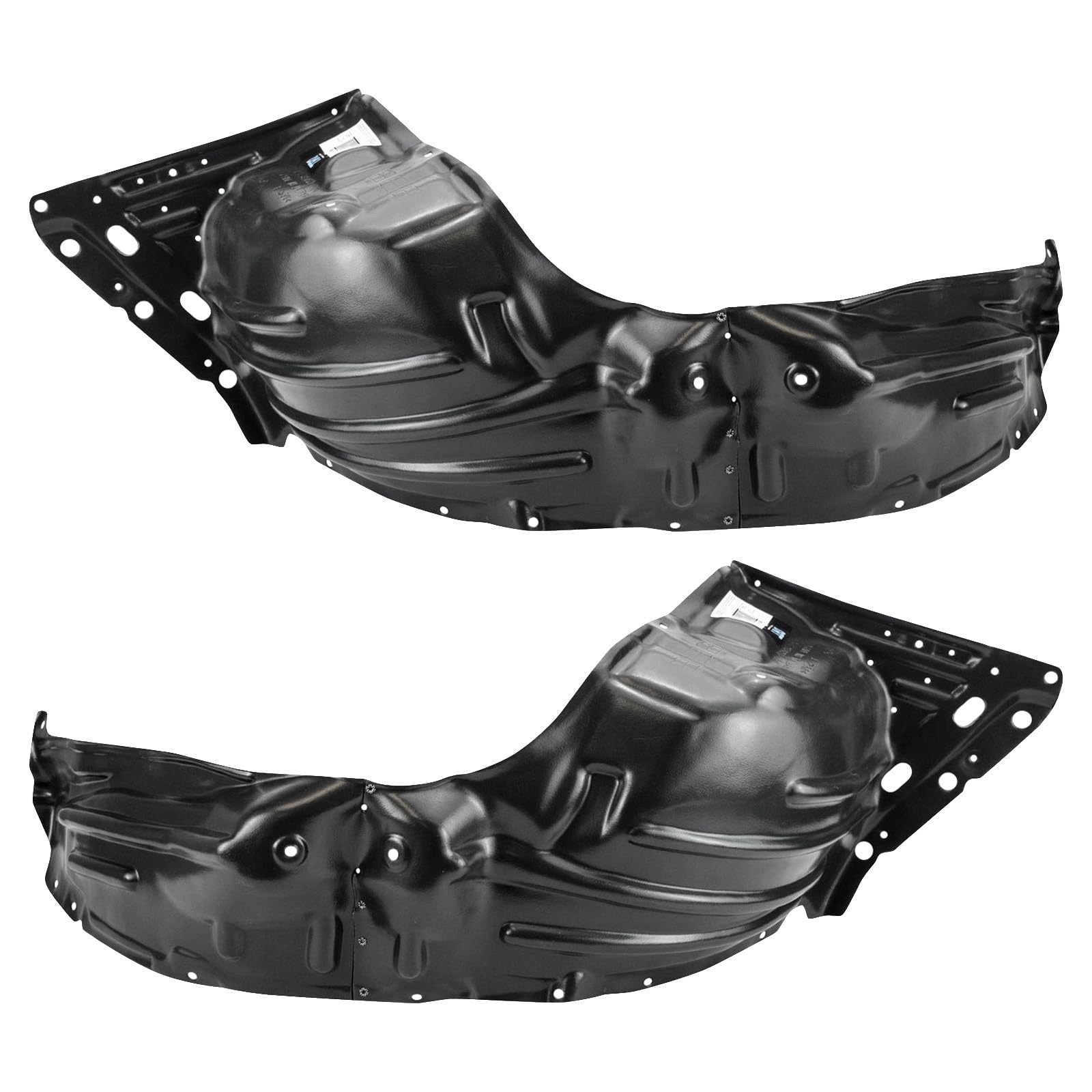 TRQ Inner Fender Liner Set | For 2017-2020 Mitsubishi Mirage G4 MI1248132 MI1249132