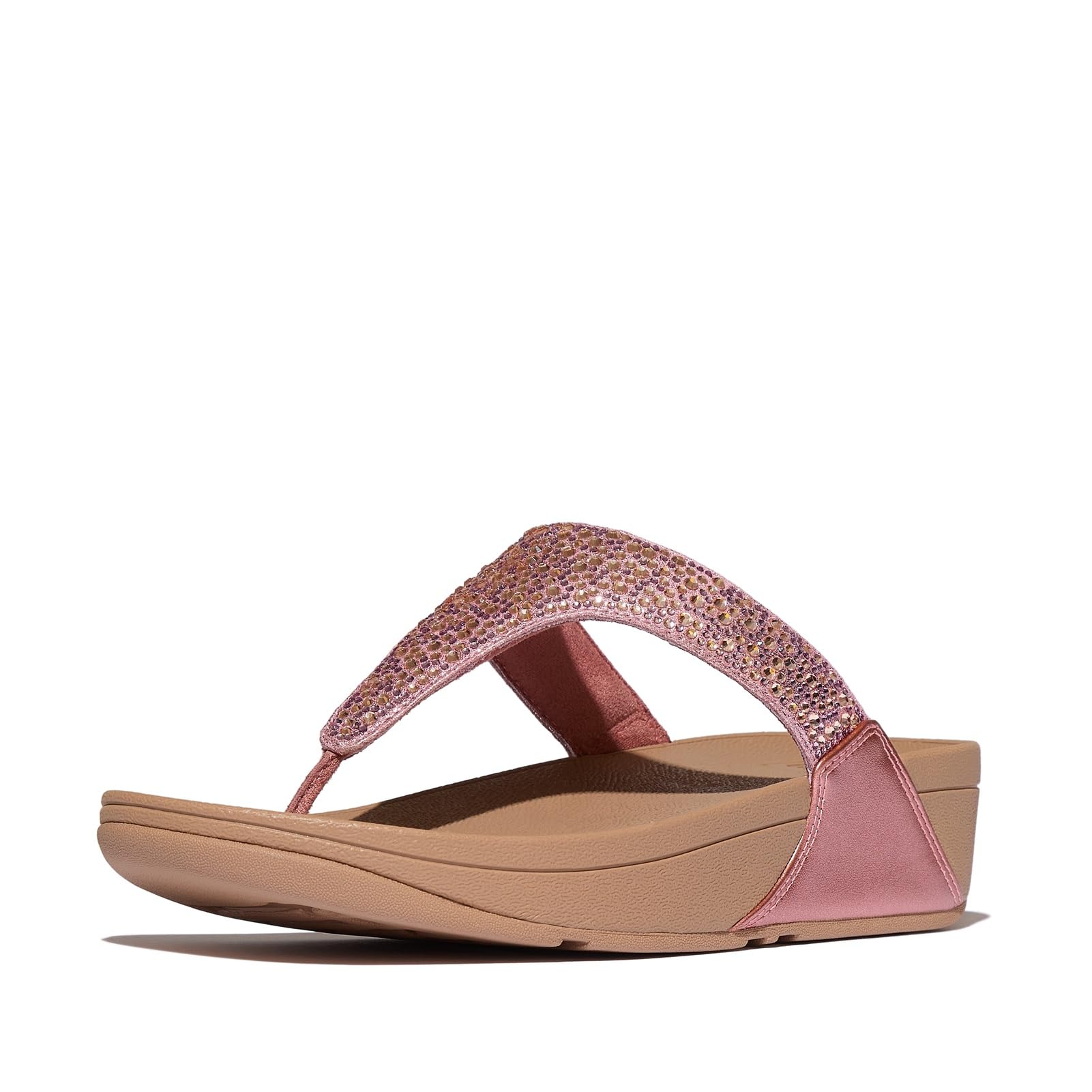 Fitflop Women's Rose Flip-Flops Lulu Crystal-Mix
