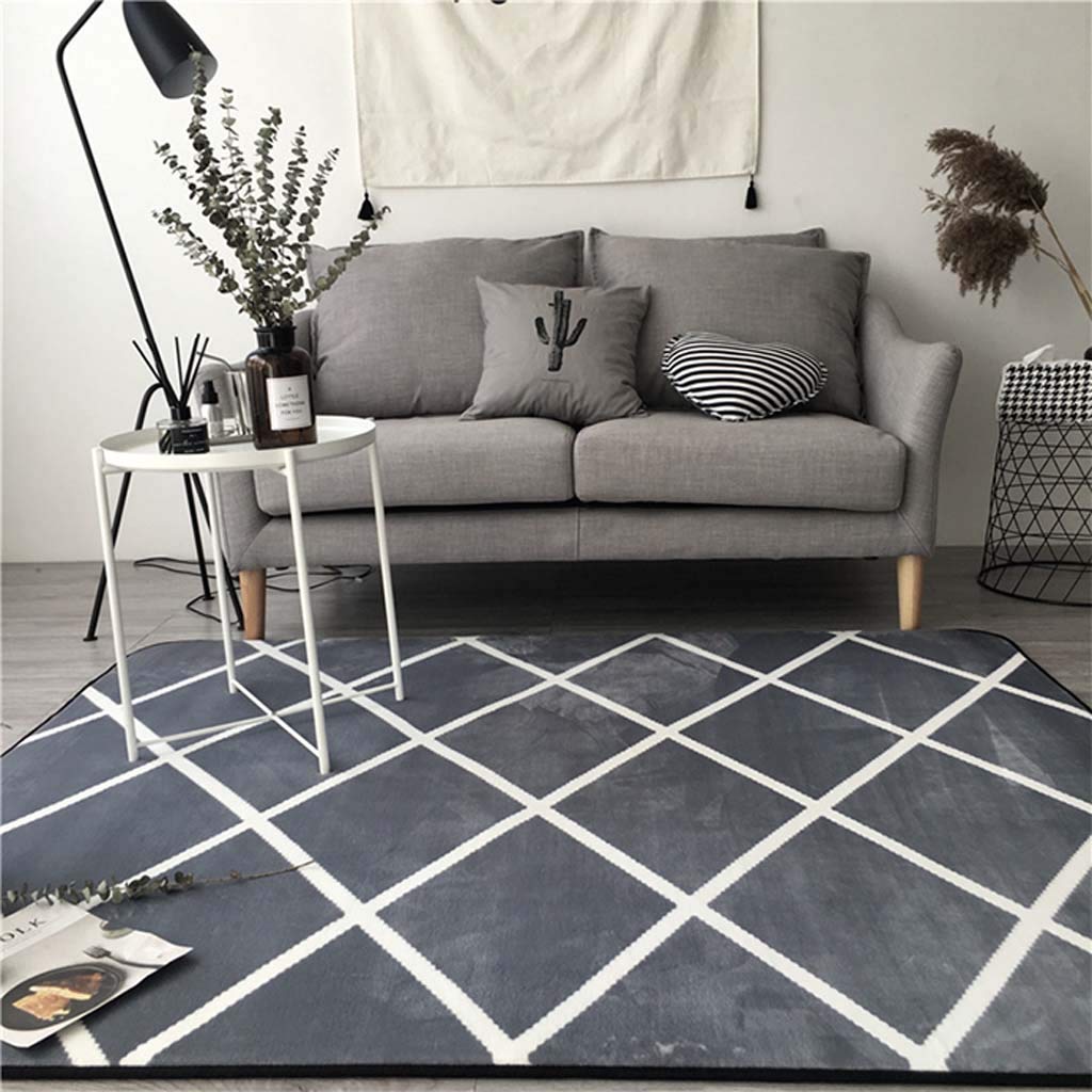 Tapis de chambre style européen pour créer un coin de chevet cocooning