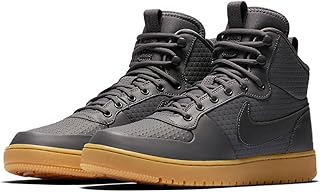 [ナイキ] コート ボロー ミッド ウィンター COURT BOROUGH MID WINTER ダークグレー/ハイパークリムゾン/ライトブラウン AA0547-001 日本国内正規品