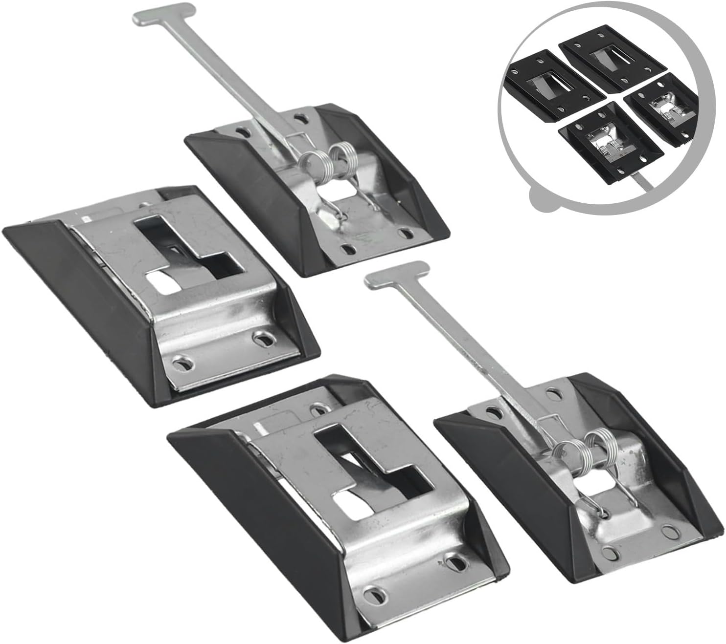 Door Retainer Latch Hook for Caravans Motorhomes Practical for Travel Windy Conditions(Iron Galvanized)