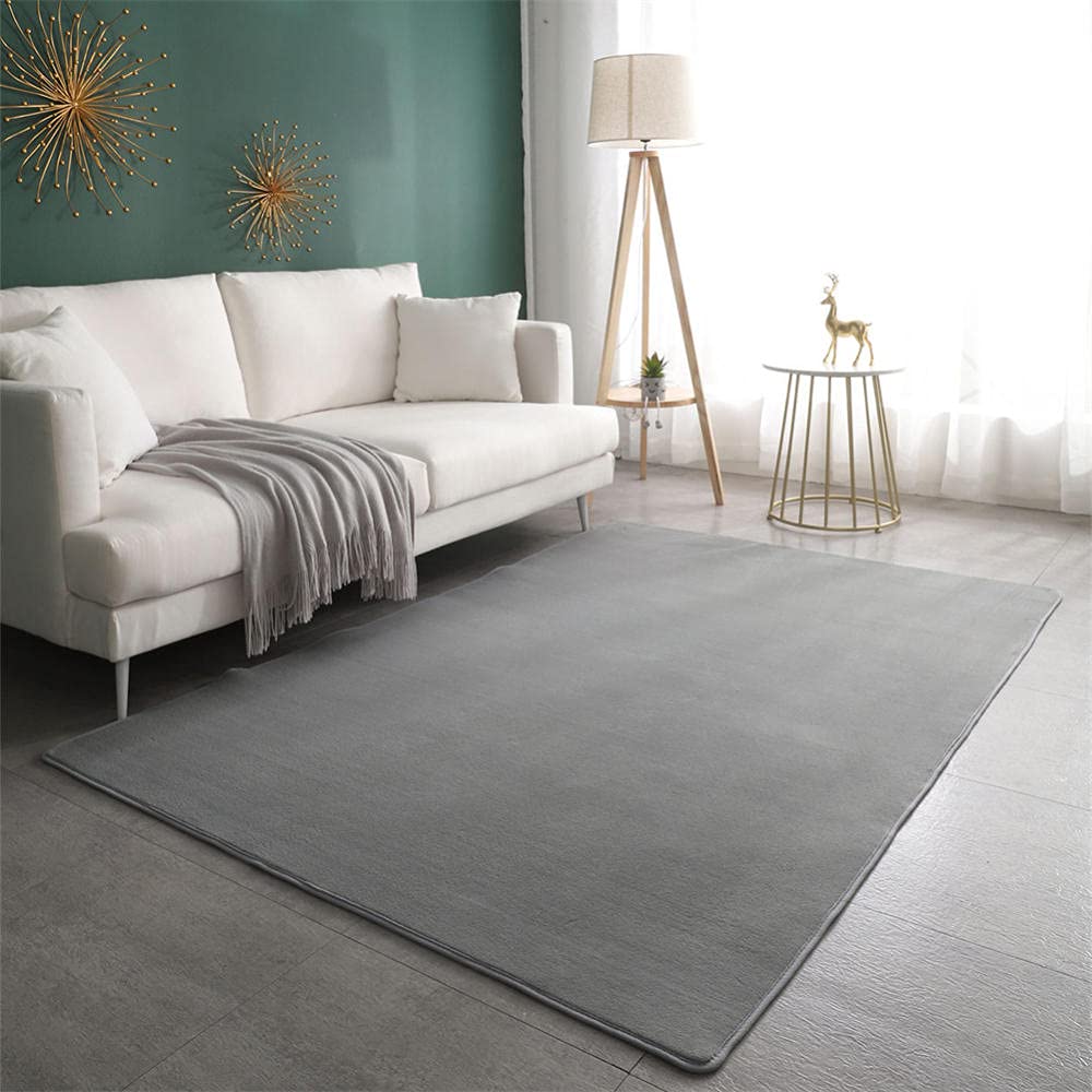Tapis salon moderne abstrait grand format pour chambre et cuisine