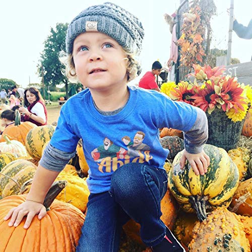 Image of Funky Junque Kids Baby Toddler Ribbed Knit Children's Winter Hat Beanie Cap