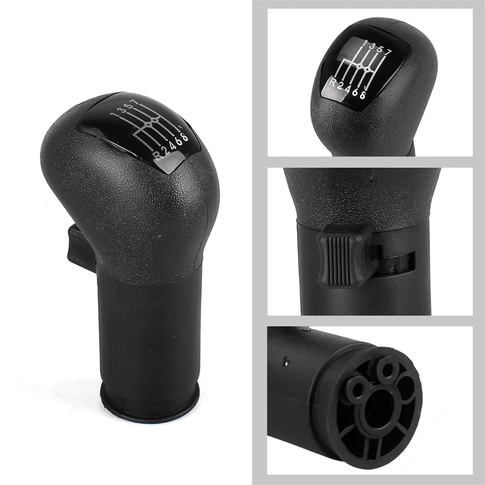 Pookknop Hoofd Voor MAN M2000 F2000 F90 Voor Unterflur ML 1986-2005 Truck 81970106011 TS016 3 Gaten 8 Speed ​​ R Handmatige Versnellingspookknop Schakelhendelkop Versnellingspook