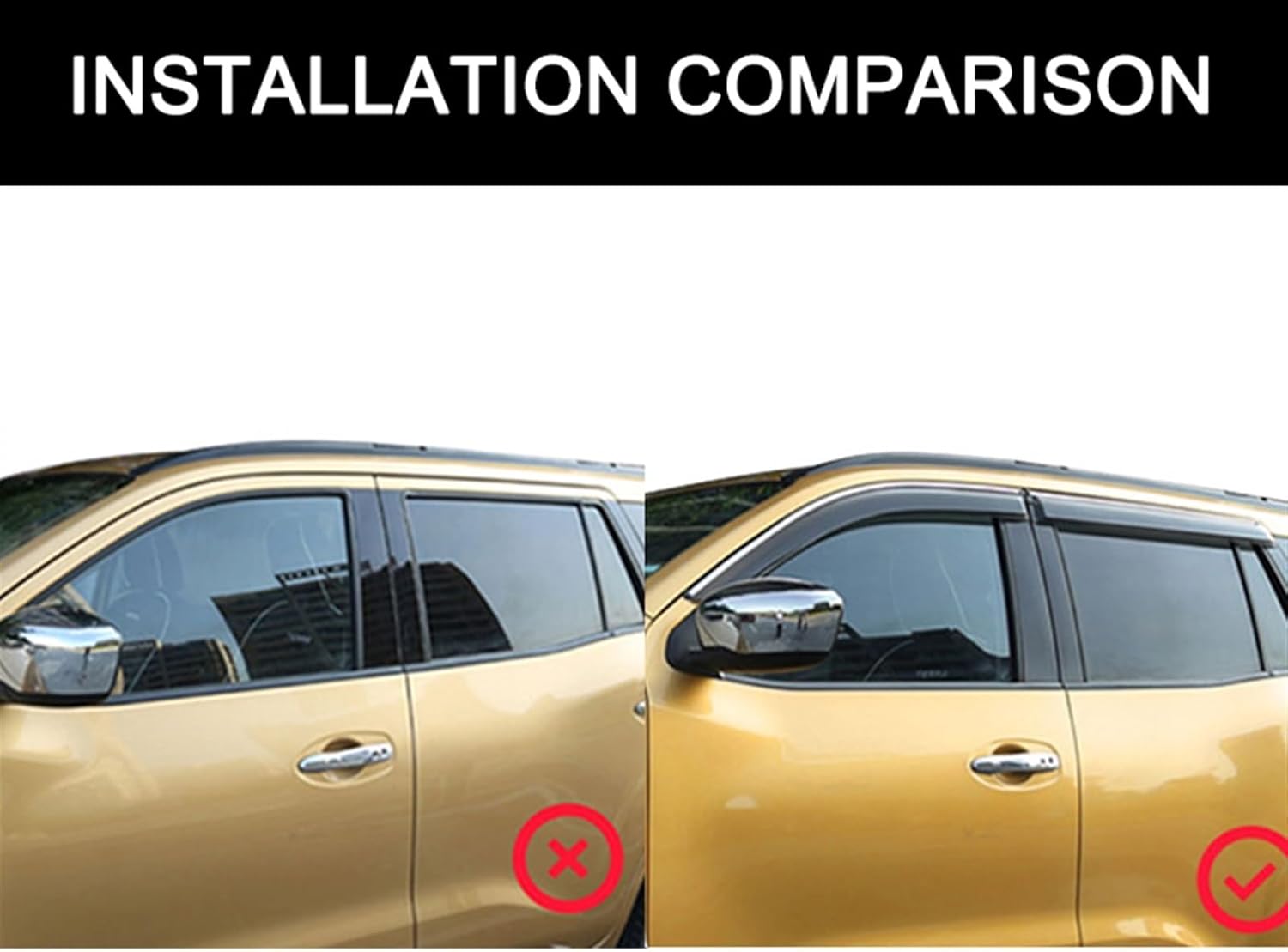 LUIMUITU ウィンドウバイザー 防雨 車窓 風 日差し 雨 バイザー ディフレクター オーニング シェルター BMW 3シリー  サンルーフから雨漏りして、右側のバイザーのところまで水が来てる？ これ、どうやったら止められるんだろ？ : r/GolfGTI サイドウェザーシールド 車のサイドウィンドウバイザー雨眉毛ガードディフレクターに適合する日産に適合するセントラ B18に適合する シ