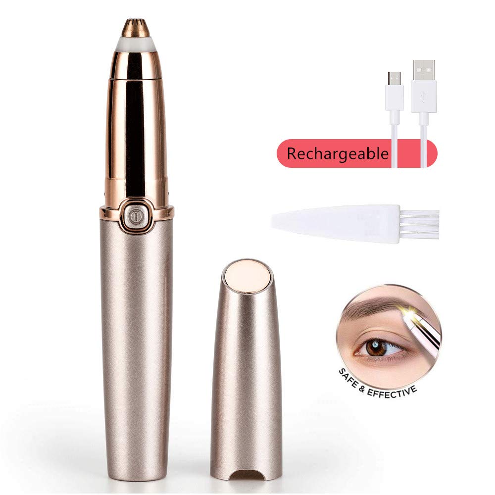 gold eyebrow trimmer